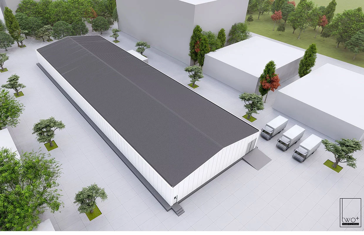 fabrika idari bina tasarımları